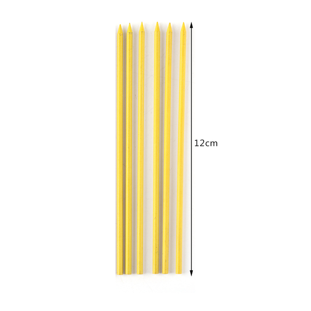 Pencils with Refills Durable Solid Scriber Black Drawing Marker Pen for Woodworking Architects Marking Tools