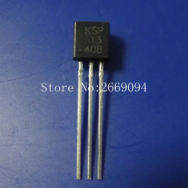 

Free shipping 50pcs/lot KSP13 KSP13BU Darlington transistor TO-92 Transistor