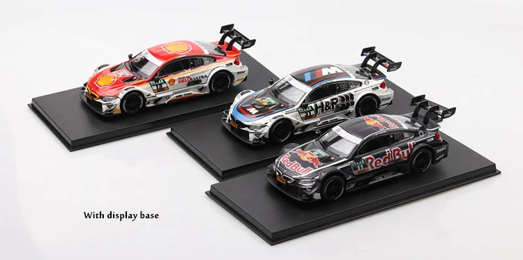 1:43 M4 DTM Le Man Racing Diecast Vehicles Model Gift Cars For Kid Toy With display box Collection car model monster truck lego