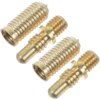 2 Sets Pool Cue Extension Rod Joint Screws Heavy Duty Copper Screws Billiard Cue Connecting Screws 4
