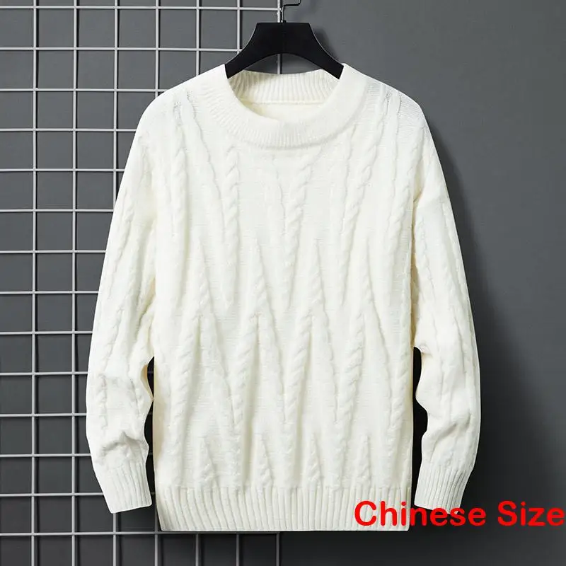 

Solid Men's Cold Sweaters Male Clothes Pullover Knit Sweater Man Luxury Goods Free Shipping Everything Korean 2023 Autumn Winter