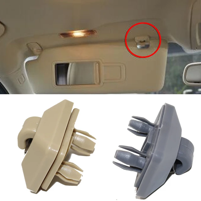 Sun Visor Clip Porpor Booya Interior Sun Visor Hook Clip Bracket For Audi  A1 A3 A4 A5 Q3 Q5 (8e0 857 562) A7 B6 B7 B8 S4 S5 - Interior Door Panels