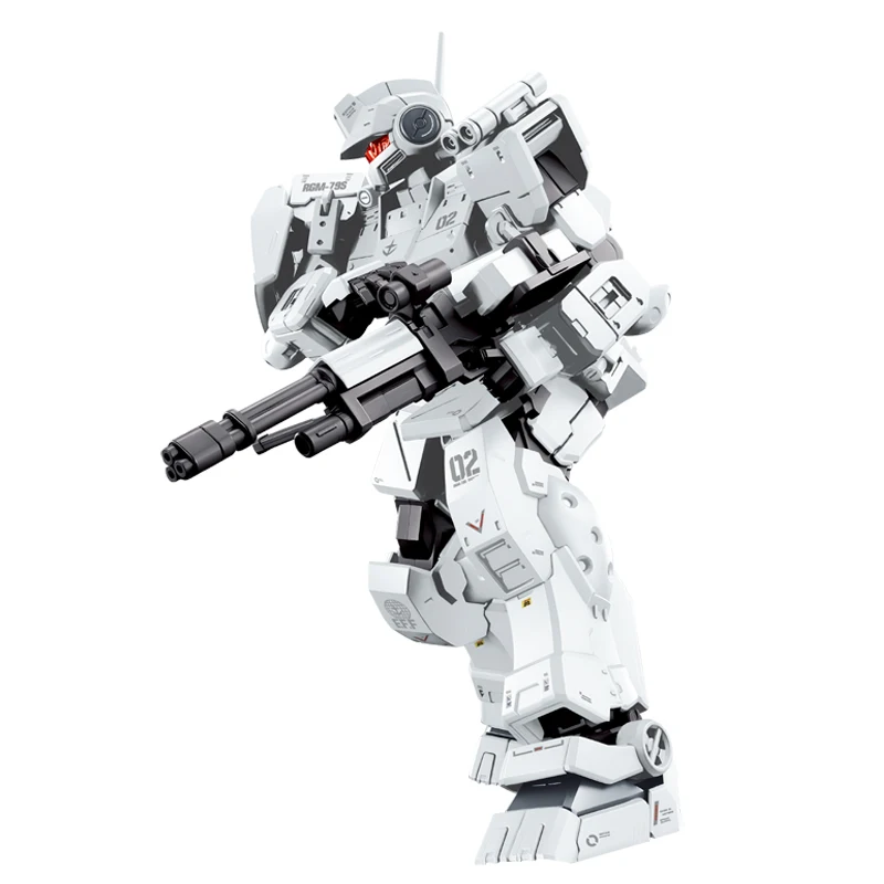 GM Sparta RGM-79 HG 1/144 Snow And White Dog Squad Color Matching