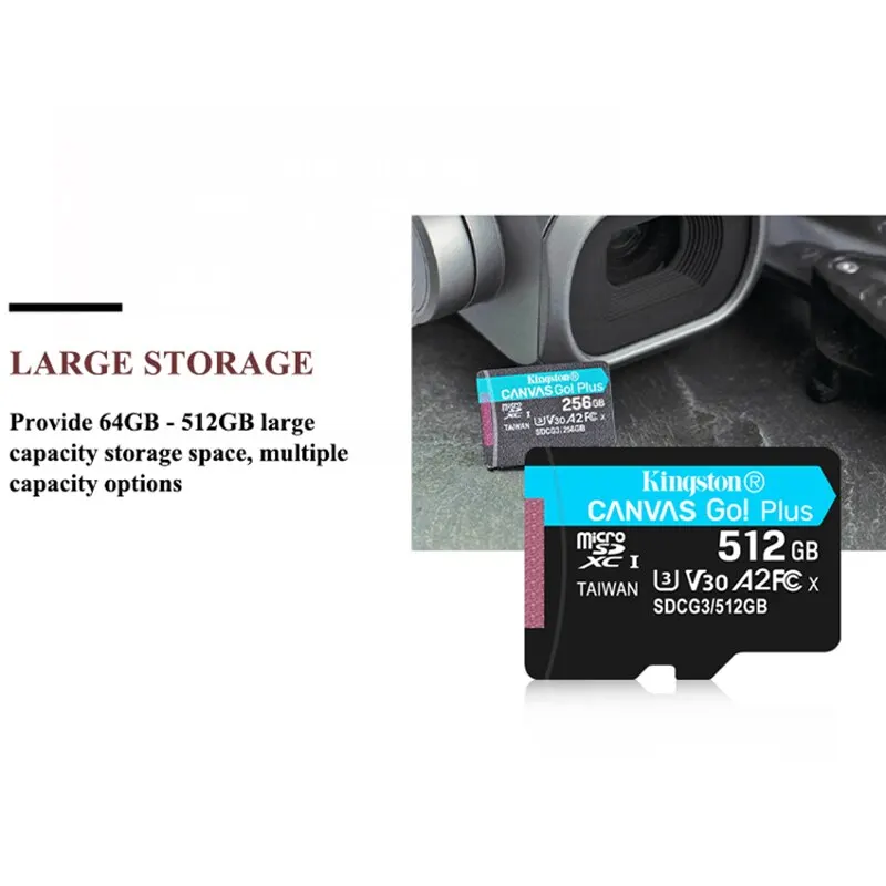 Kingston ũ SD ī ޸ ī SDCG3 64GB 128GB 256GB ִ 170 ްƮ/ б V30 U3 TF ÷ ī C10 Ʈ
