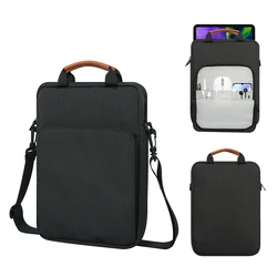 Compact Tablet & Laptop Shoulder Sleeve Handbag - Fits 12 - 13 Devices - 13 - 13.3 inch (Black Pouch)