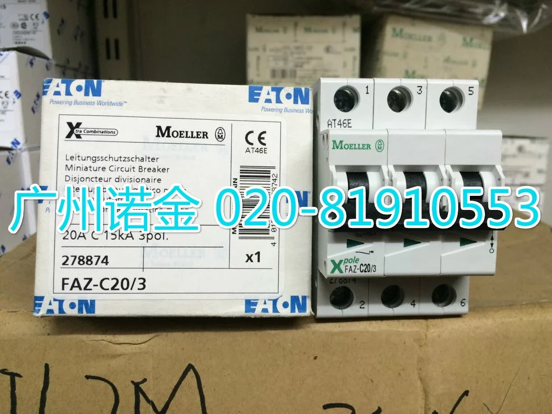 

EATON FAZ-C20/3 100% new and original