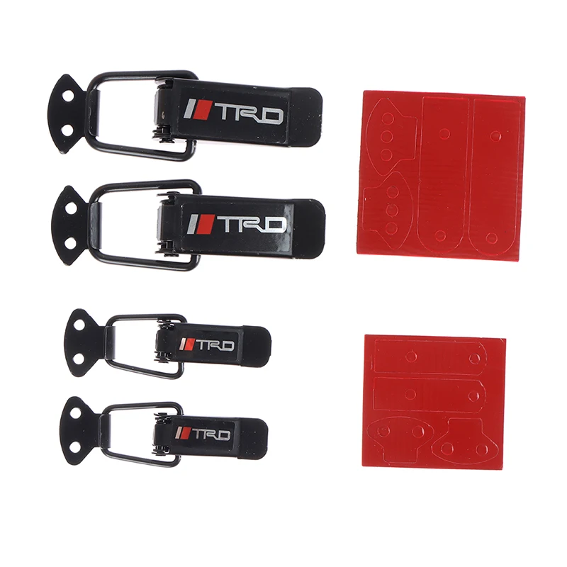 2PCS/set Lock Clips Kit Car Truck Hood Clip Hasp Quick Release Fasteners For Racing Car Bumper Security Hook Auto Accessories