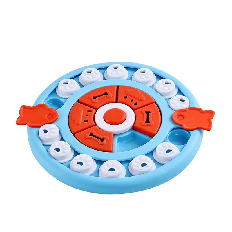 Round pizza blue