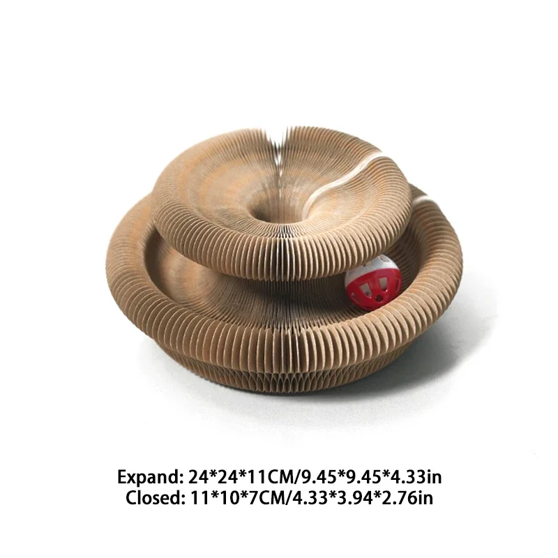 Corrugated Cat Scratcher Toy 5