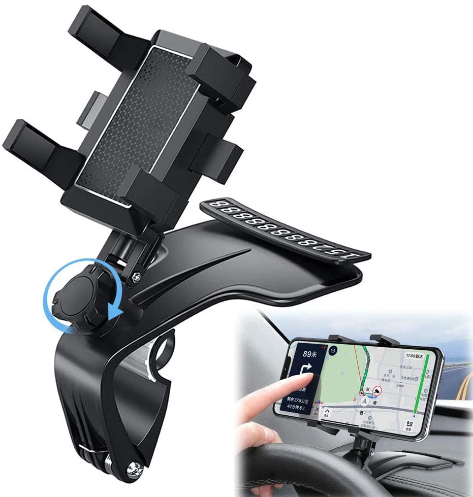 Universal Car Phone Mount 1200 Rotation Holder for Multifunctional Dashboard | Мобильные телефоны и аксессуары