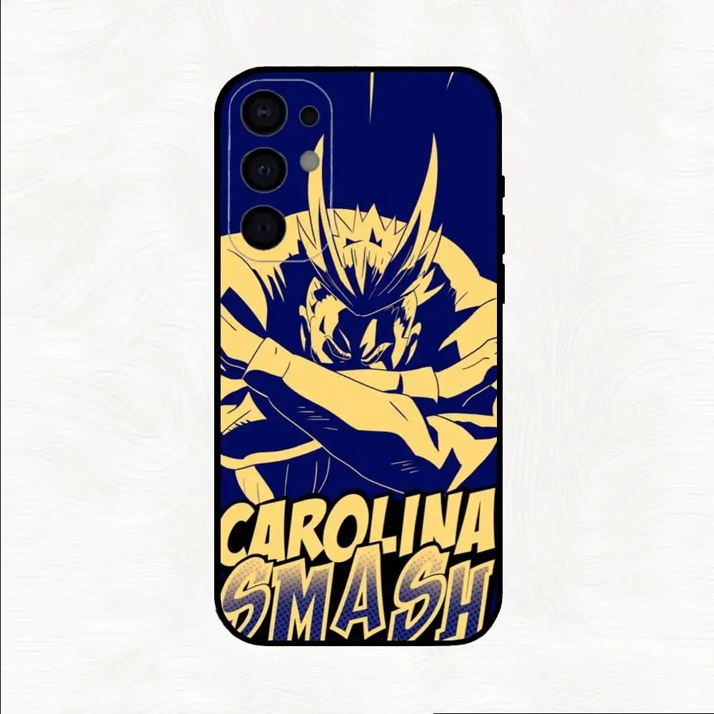 All Might MHA Themed Black Phone Case