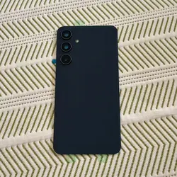 Premium Back Glass Battery Cover Rear Door Case Replacement (Black)