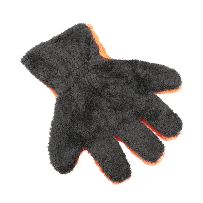Microfiber Car Body Interior Cleaning Towel Gloves Soft Car Care Thicken Detailing Drying Cloth Clean Tool Wash Rags
