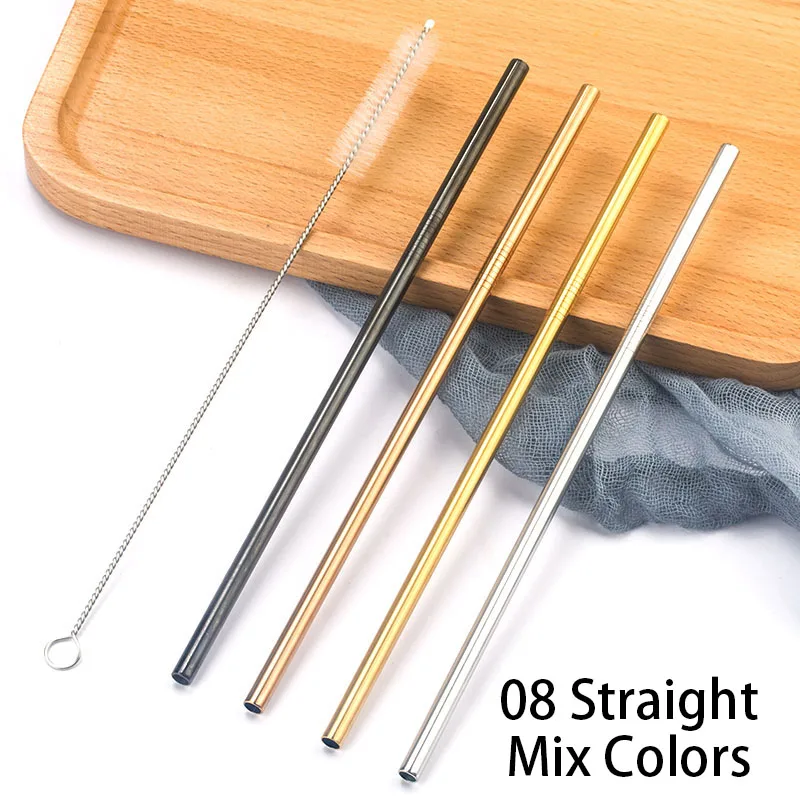 8 straight Mix Color