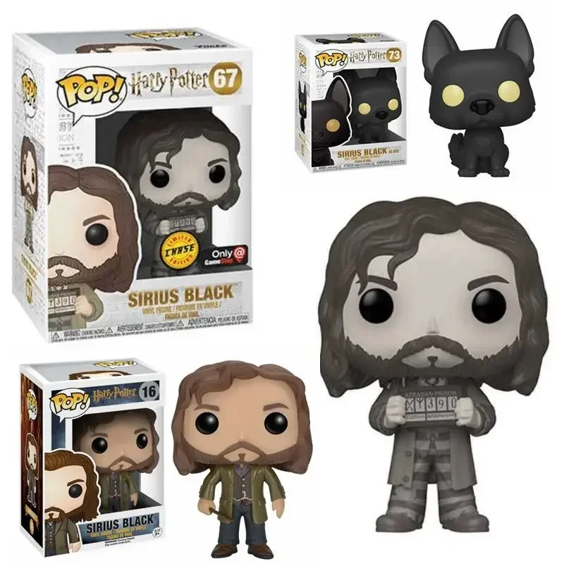 thumbnail image 2 of FUNKO POP Wizarding World Sirius Black AS DOG 73# 16# 67# Edición limitada Modelo Juguetes para niños Figura de vinilo Colección de juguetes, 2 of 5