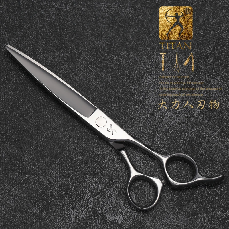 타이탄 7.0인치 미용사의 머리 자르기용 가위 전문 미용 가위 이발사 도구