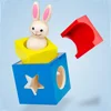 Wooden Magic Box Rabbit Animal Geometric Building Blocks Educational Desktop Game Toy for Kids Ideal Birthday Gift 6