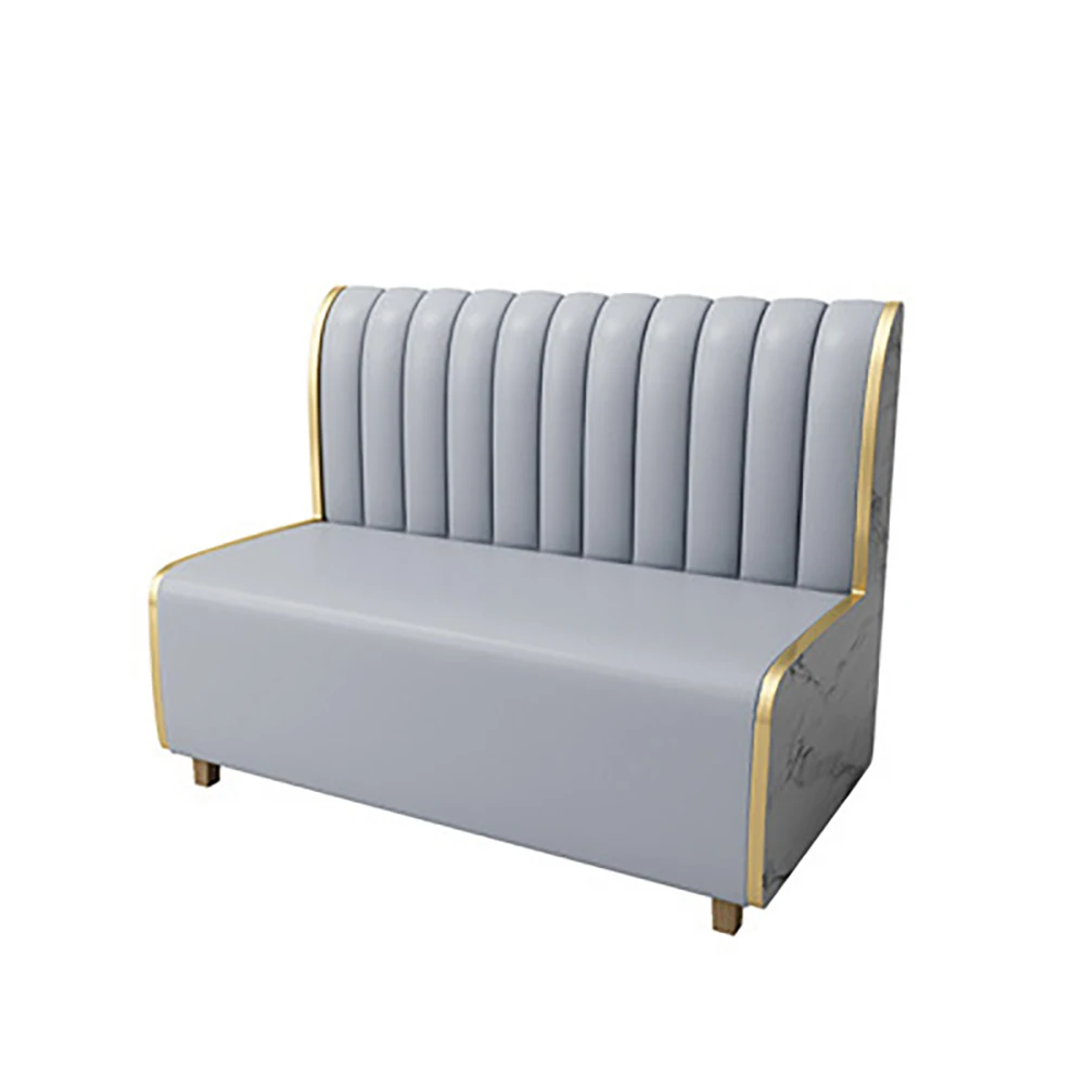 Chinafurniture Nordic coffee shop deck table milk tea shop table and chair combination restaurant double chair dessert sofa