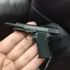 1:3 Mini 1911 Pistol Model Alloy Detachable Assemblable Toy Keychain Pendant Metal Toy Gun Bag Decoration Boys Gift 4
