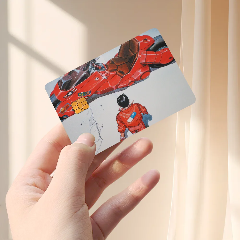 Akira Anime Credit Card Protective Stickers - Scratch and Abrasion Resistant
