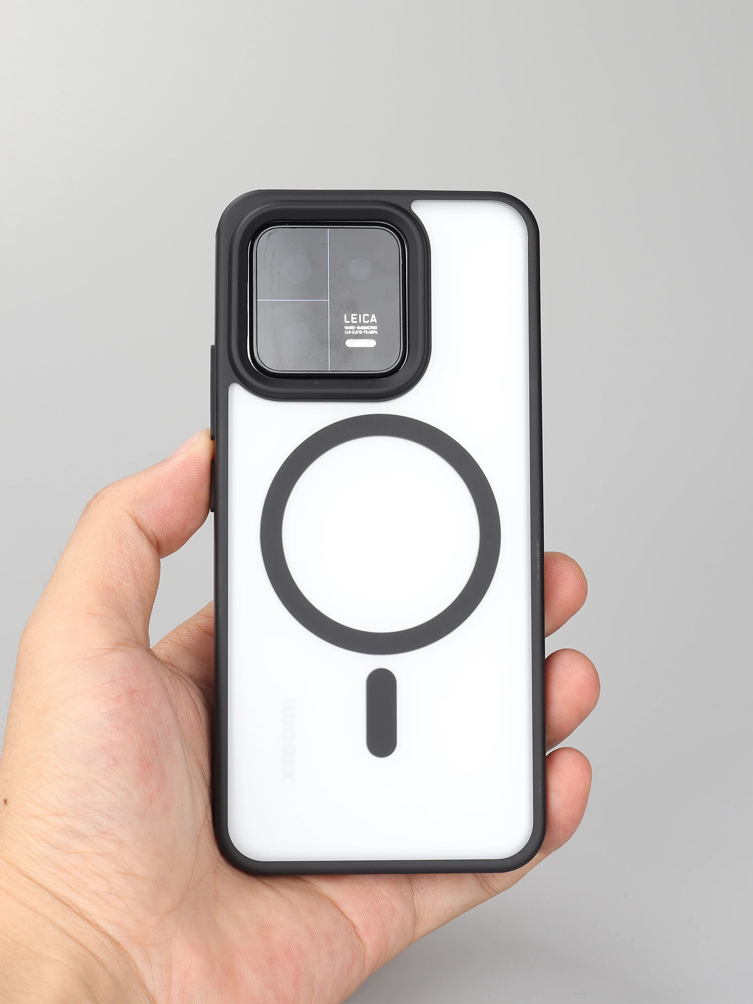 磁気ケースシャオ mi 13 プロ耐衝撃 Magsafe ワイヤレス充電クリア電話