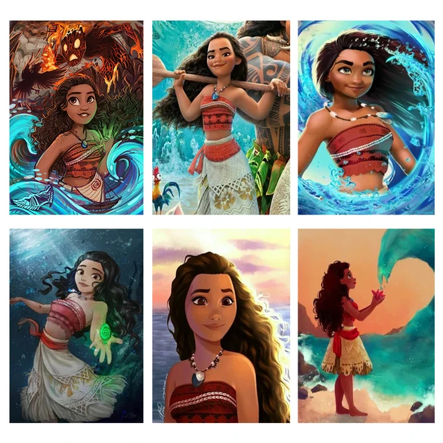 Disney Princess Moana - NEW Paint By Numbers - Paint by numbers