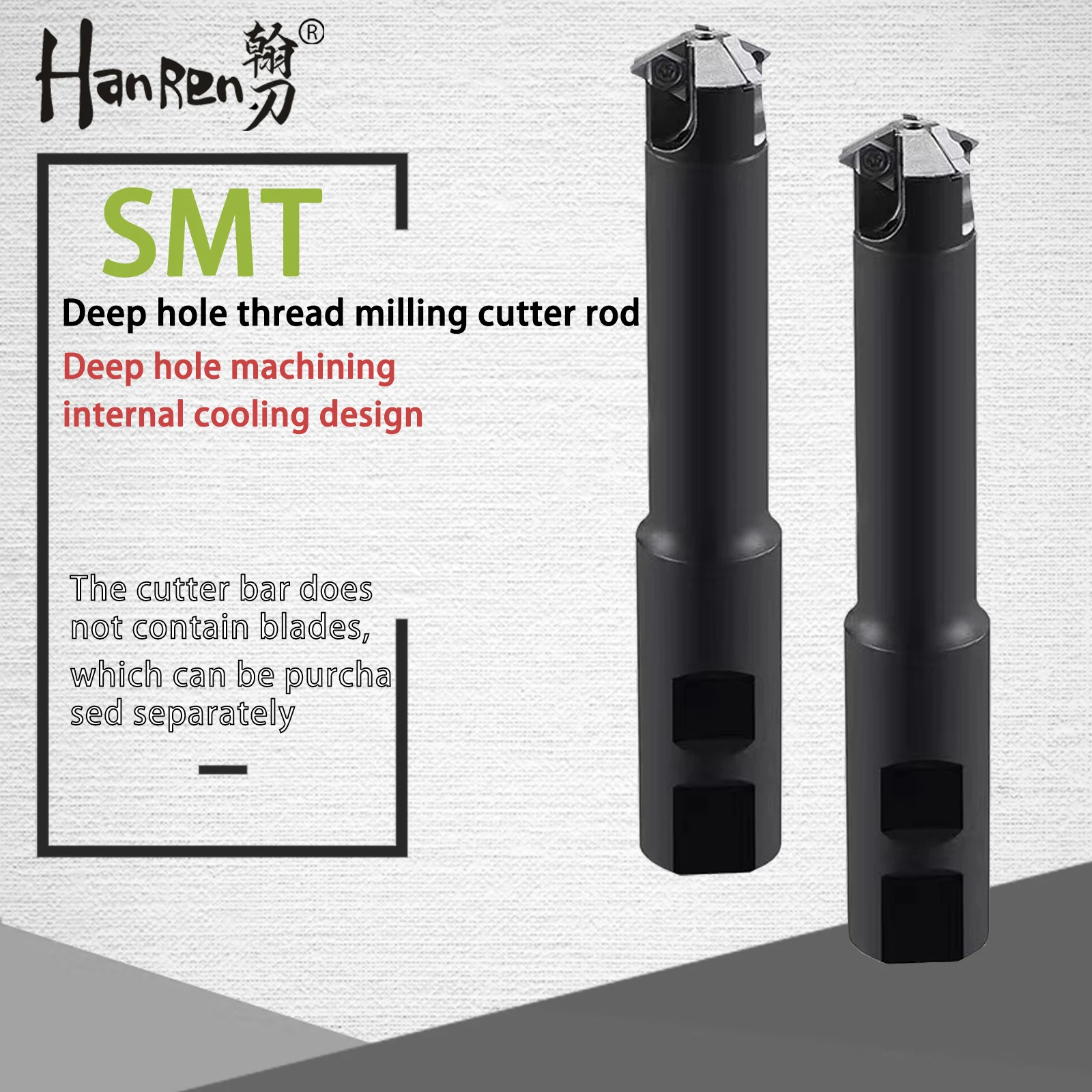 SMT Deep Hole Thread Milling Cutter Rod Machining Center Tool 11UID 16UID Water Outlet Of Internal Cooling |