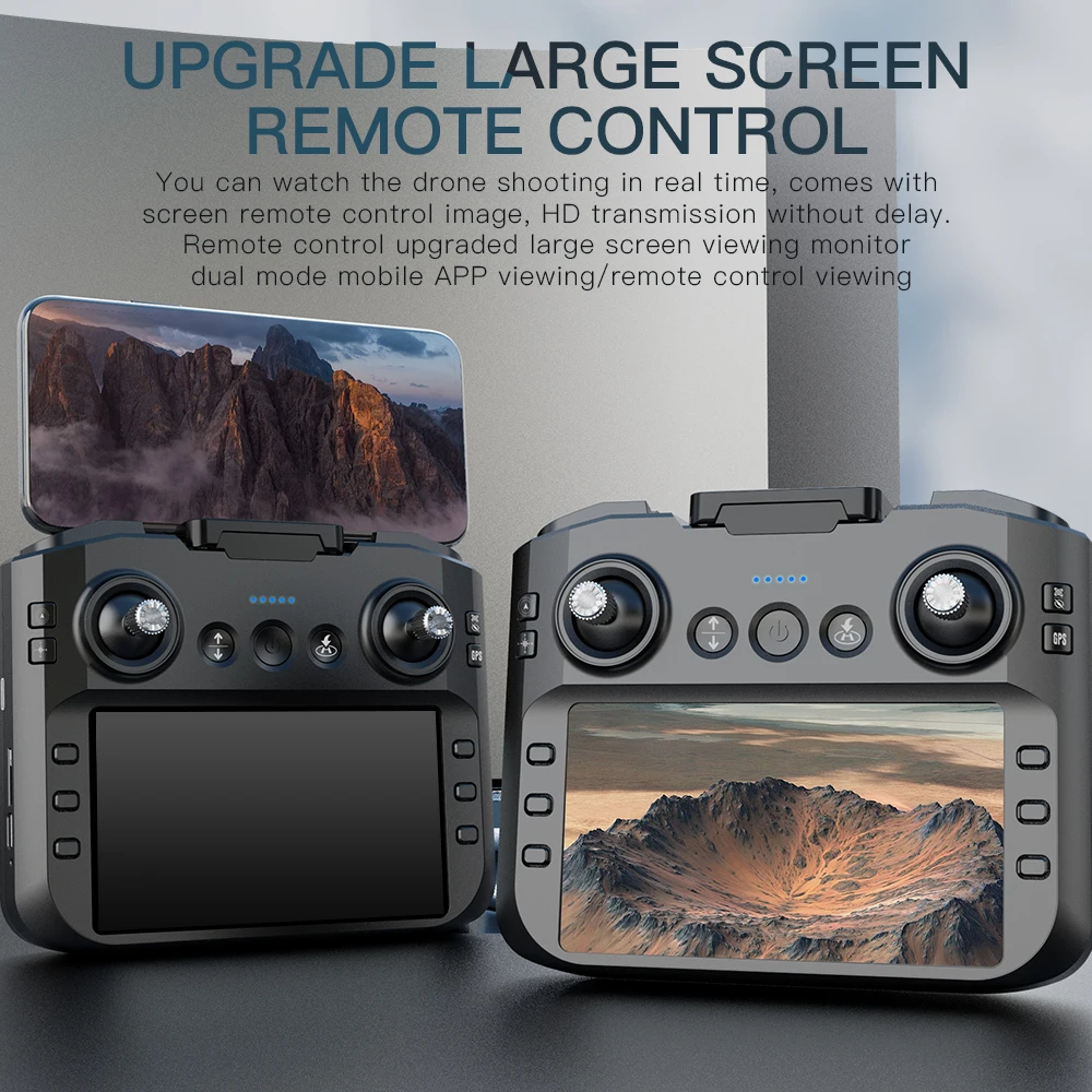 Professional SG109 MAX GPS Drone With Screen 8K HD Dual Camera 5G WIFI 360&deg;Obstacle Avoidance Brushless Foldable Quadcopter Dron drone quadcopter