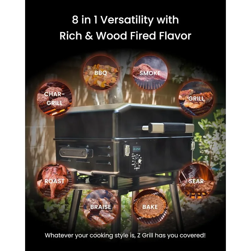 200A Portable Wood Pellet Grill & Smoker 1