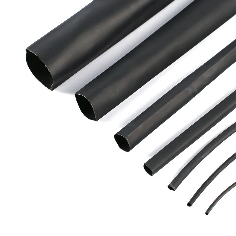 Heat Shrink Tubing BLACK 1mm 1.5mm 2mm 2.5mm 3mm 3.5mm 4mm 5mm 6mm Heat Shrink Tubing Tube