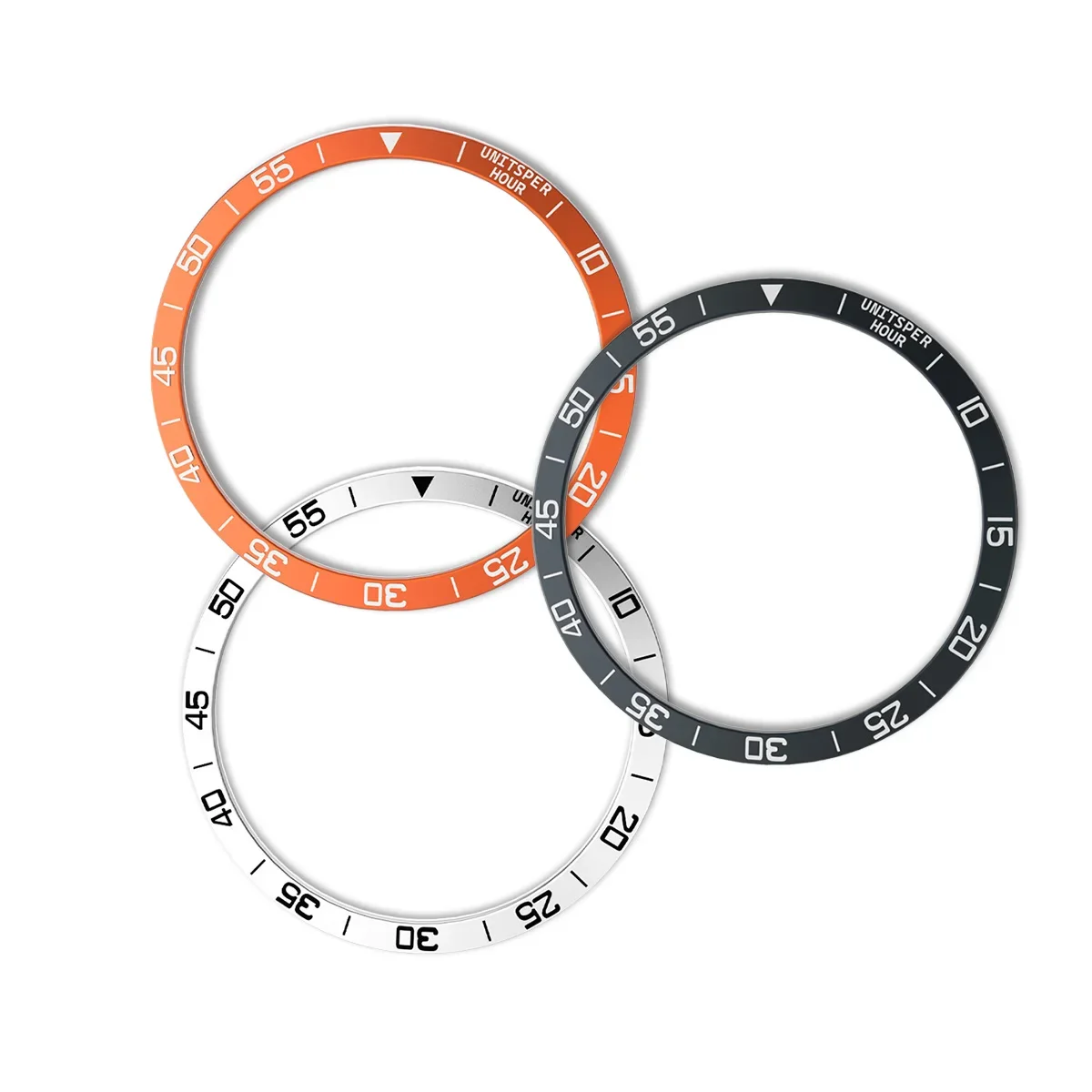 Sleek Metal Bezel Ring Case for Smartwatch - 47mm Frame Cover Accessory