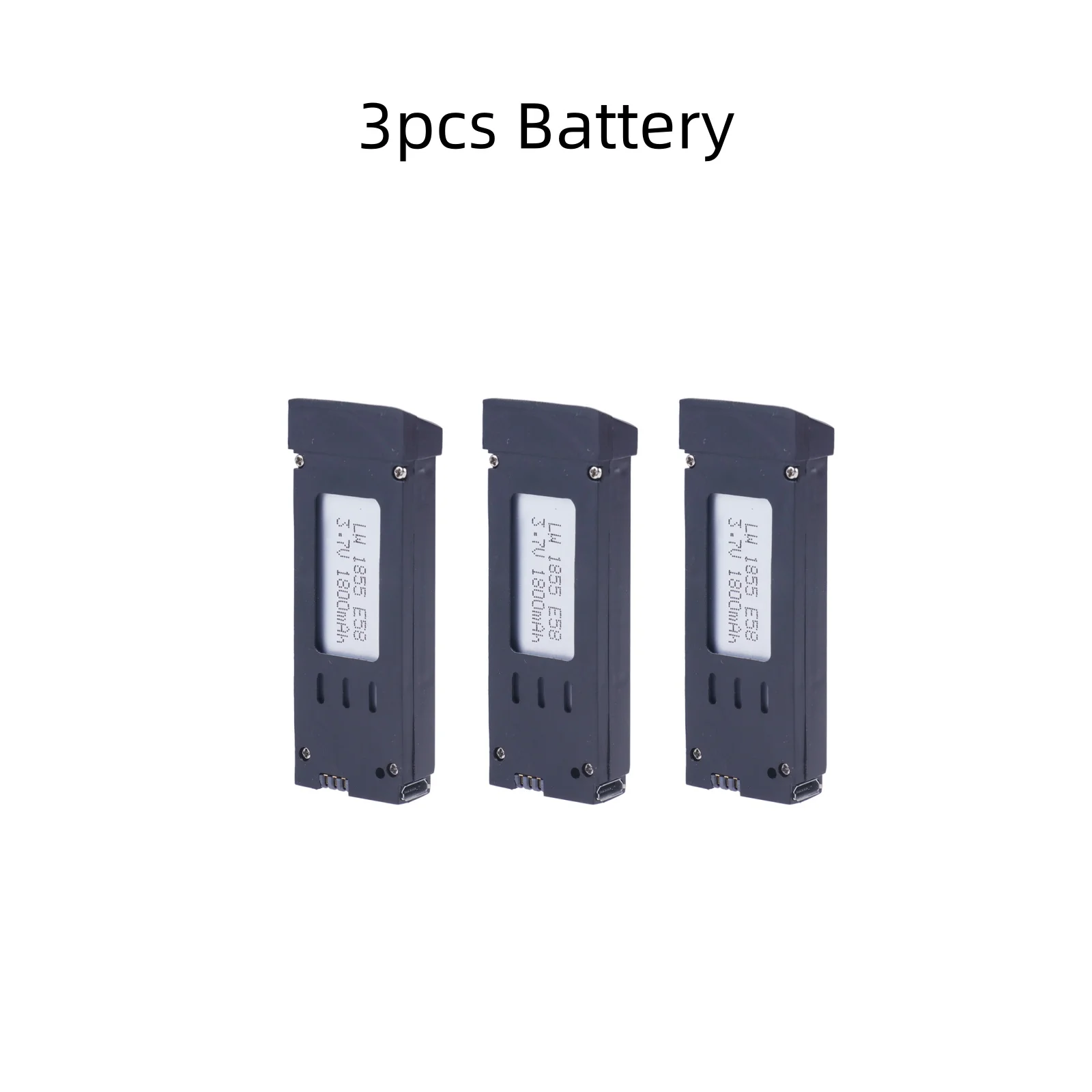 Batería De Repuesto Para Dron RC - 3.7V 850mAh, Compatible Con Modelos E58, L800, JY019, S168, X Pro