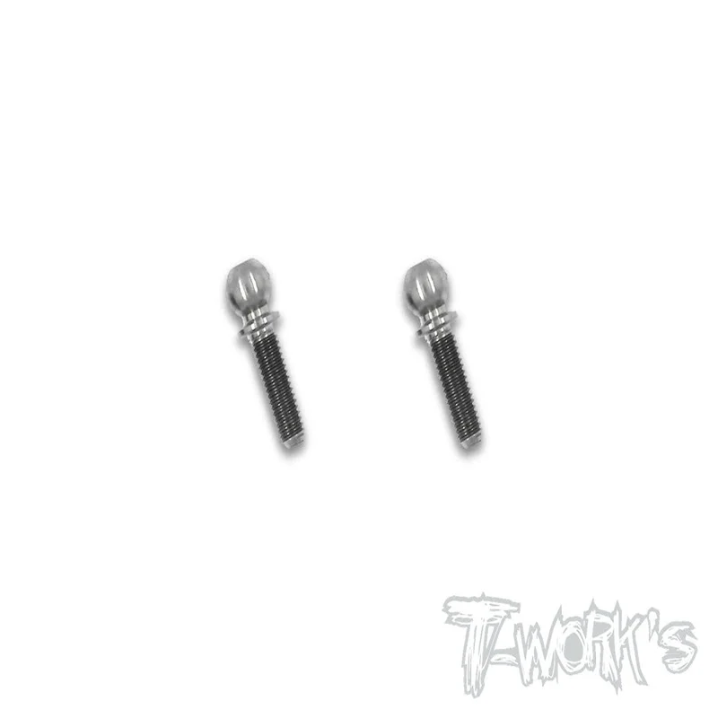 Originale T Works Tp-Xray 64 Titanium 4.9X 6/8/10Mm Ball End (Per Xray Xb4,Xb2,X1,Xt2,Xb8,Gtx )2 Pezzi. Professionale Rc Parte