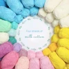 50g/set Soft Warm Milk Cotton Yarn for Crochet Threads Knitting Wool DIY for Craft Sweater Hat Baby Wool Hand Knitting wholesale 2