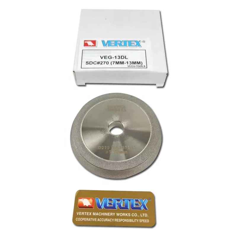

VERTEX milling cutter grinder VEG-13A special grinding wheel VEG-13DL (7-13MM)