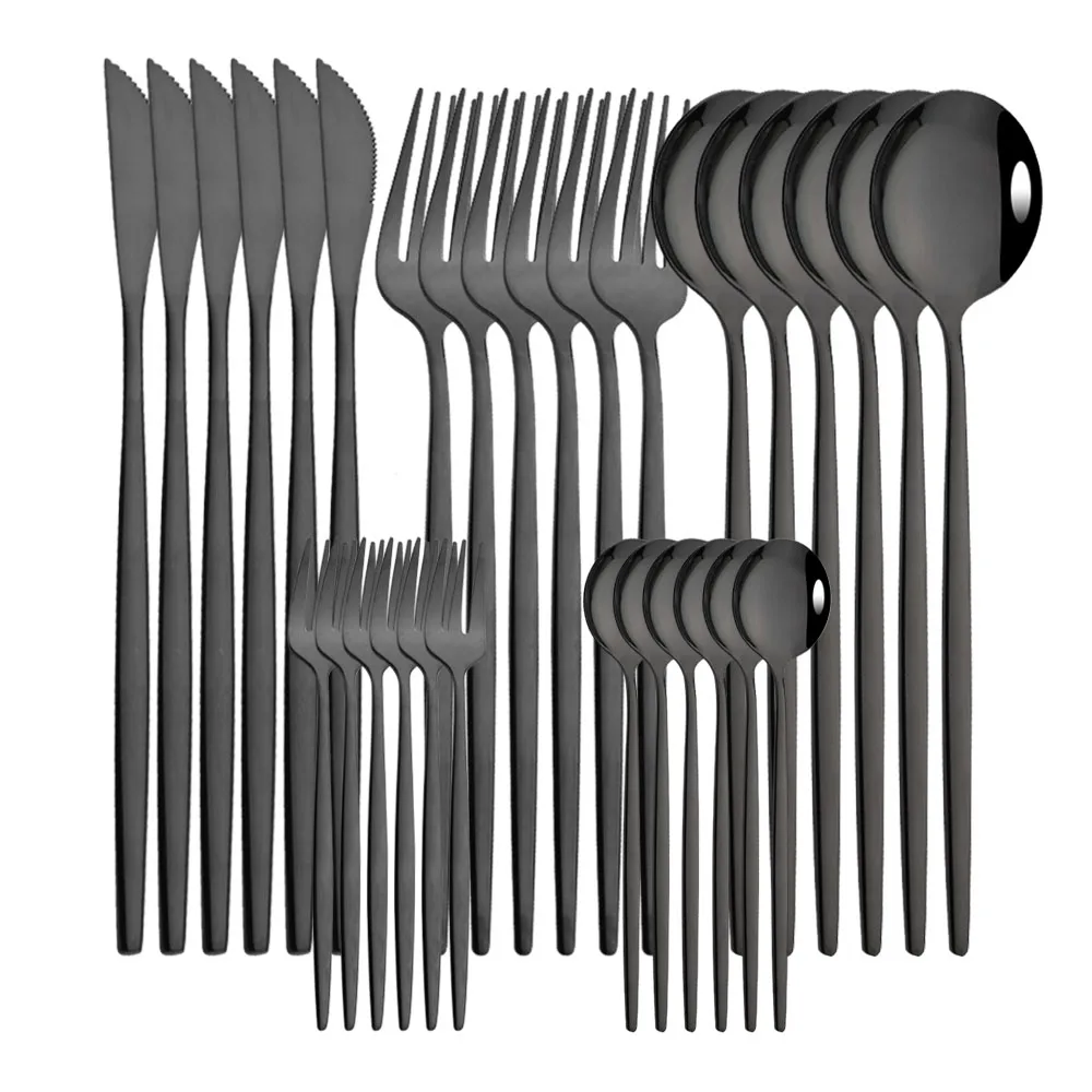 30Pcs Black