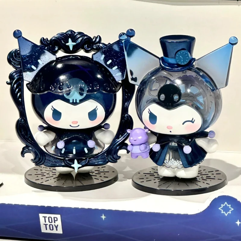 MINISO 블라인드 박스 마녀의 갈라 시리즈 쿠로미 모델, 귀여운 어린이 장난감, 여자 친구 생일 선물, 산리오 애니메이션 장식