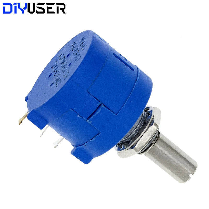 3590S Multiturn Potentiometer 500 1K 2K 5K 10K 20K 50K 100K ohm Potentiometer Adjustable Resistor 3590 102 202 502 103