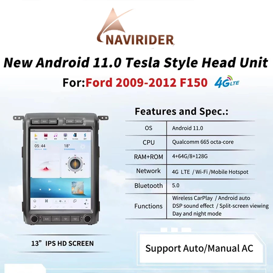 

Android Tesla 2K IPS экран для Ford F150 F-150 2009-2019 поддерживает оригинальный SYNC 2 SYNC 3 CarPlay Android автомобильный видеоплеер