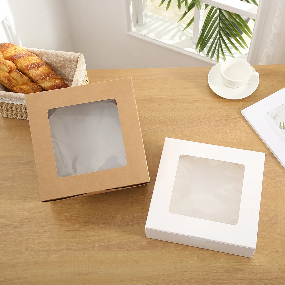 

DIY Cardboard Creative Exquisite Gift Box Cake Packaging Wedding Home Party Candy Cookie Packaging Party Decorations