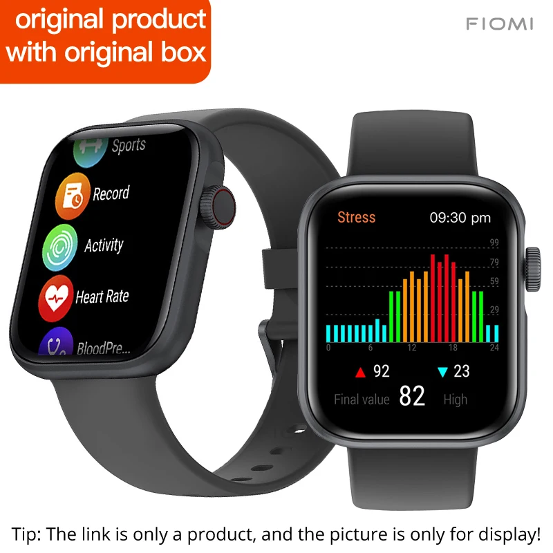 FIOMI L201 Women Smart Watch Bluetooth Call Custom Dial Touch Waterproof newMen Smartwatch For Android IOS Sports Fitness Tracke 