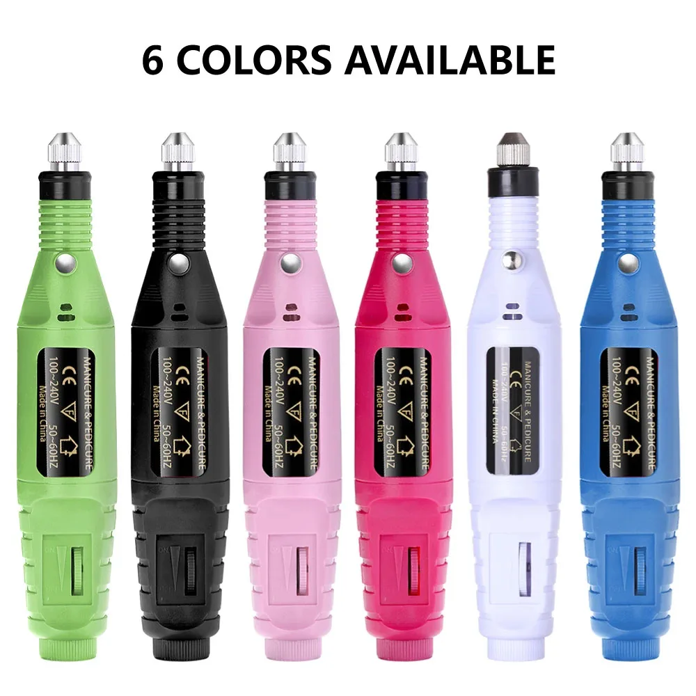 Nail Drill Machine Set Electric Nail Sander Gel Polish Remover Tools Driller Manicure Accessories nail drill set