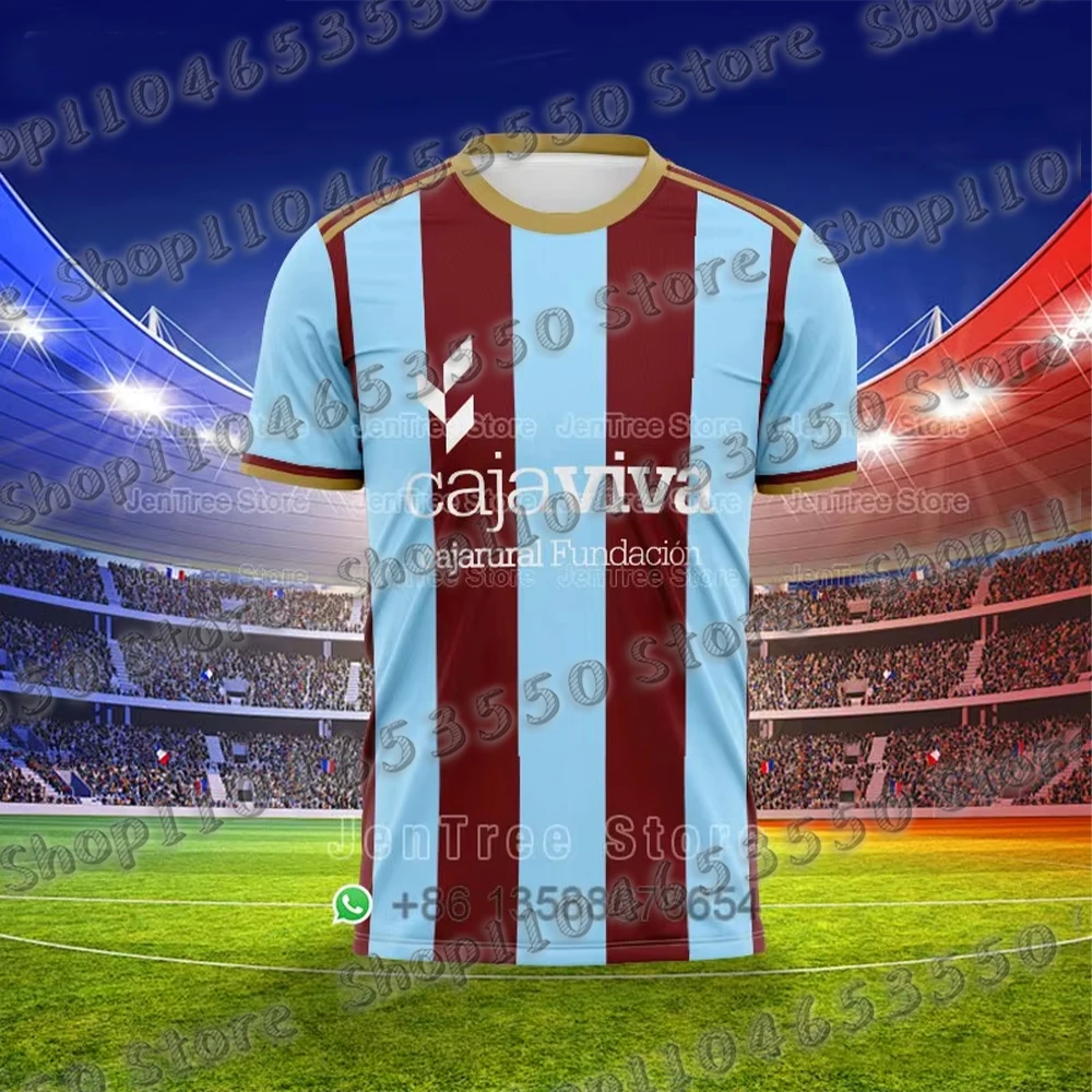 Spain Men Retro Jersey T-Shirt Women Sports Top Children Casual Short-Sleeved T-Shirt High-Definition Printing Breathable