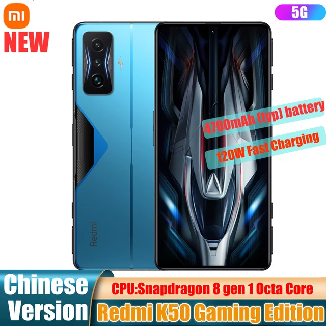 CN Version Xiaomi Redmi K50 Gaming Edition 5G Smartphone 12G 256G 