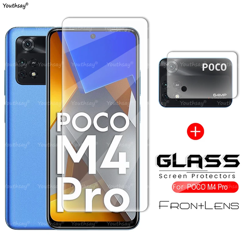 Per Xiaomi Poco M4 Pro Pellicola Proteggi Vetro Poco M4 Pro Fotocamera Con Obiettivo In Vetro Temperato Per Poco M4 Pro X4 Nfc X3 Nfc M3 Vetro