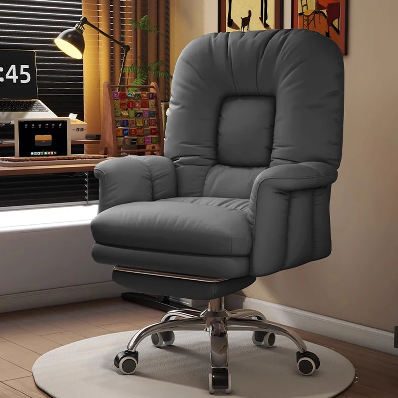 BlackPedalNordicOfficeChairExecutiveArmrestWheelsDesignOffice