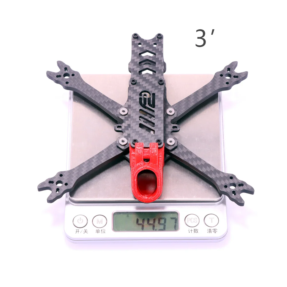 Kit cadre drone FPV AlfaRC Mikro 140/175 3-4 pouces fibre carbone