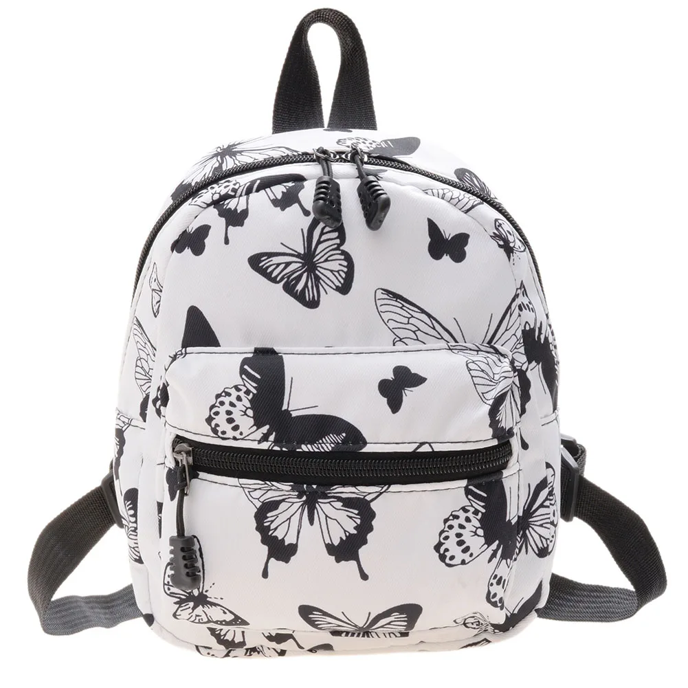Nylon Animal Pattern Backpack for Women Casual Daily Use