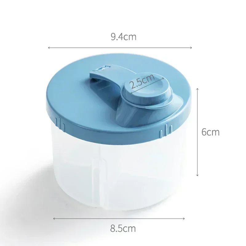 4 Grid Portable Baby Food Storage Box Milk Powder