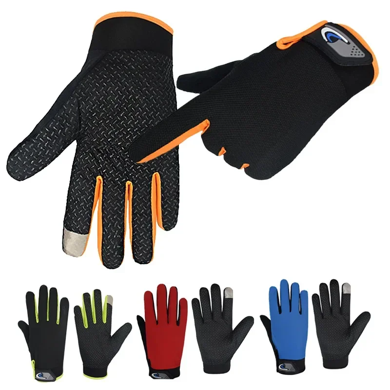 Fishing Gloves Mesh Fishing Gloves Full Finger Summer Men Women Long Touchscreen Breathable Accessories
